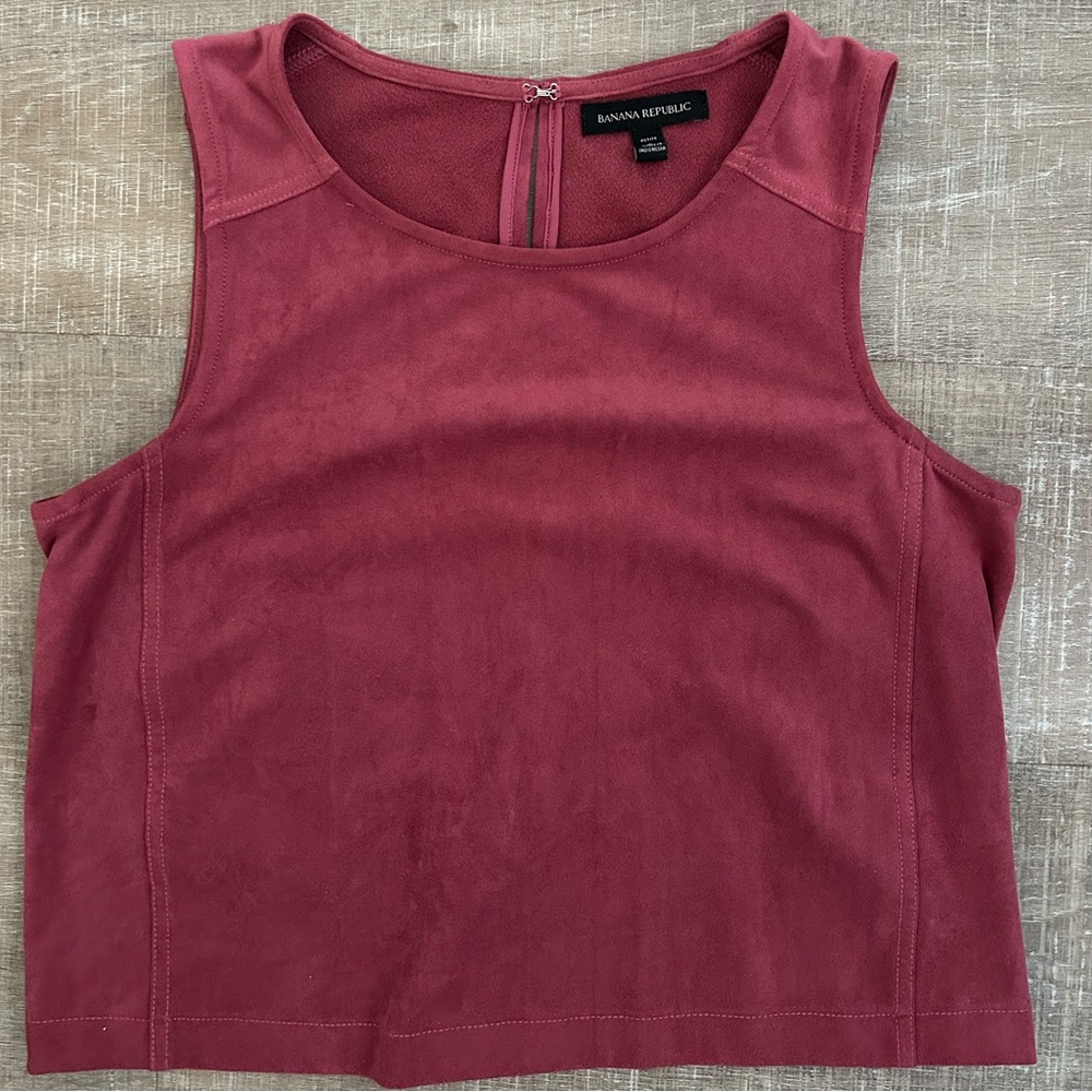 Banana Republic Vegan Suede